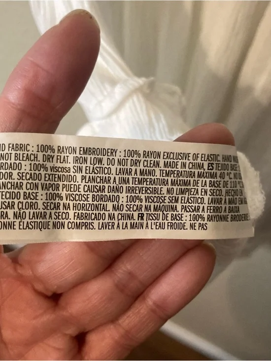 Forever 21 Boho Cottage Core Festival Floral Beachwear Smocked Waist Size Small - Picture 11 of 15